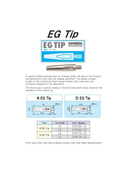 TOKIN D EG Tip Ø1.2mm 01917A-12